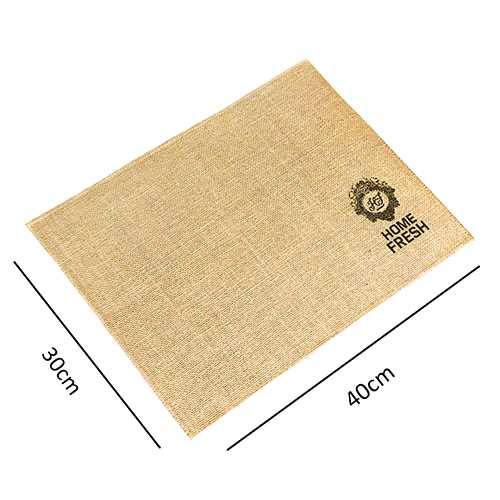 100% Jute Burlap Placemats Rustic Tablemats Look Luxuries for Christmas,Holidays , Weddings, BBQ's, Coffee Maker Mat, Parties &Everyday Use (Set of 4)