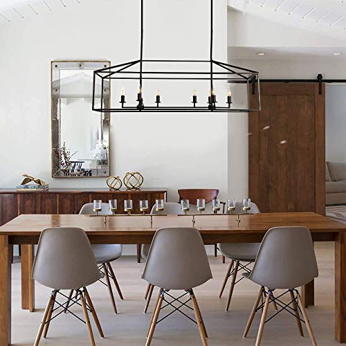 Island Kitchen Metal Pendant Lighting ,8-lights .