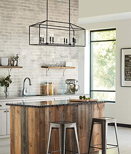 Island Kitchen Metal Pendant Lighting ,8-lights .