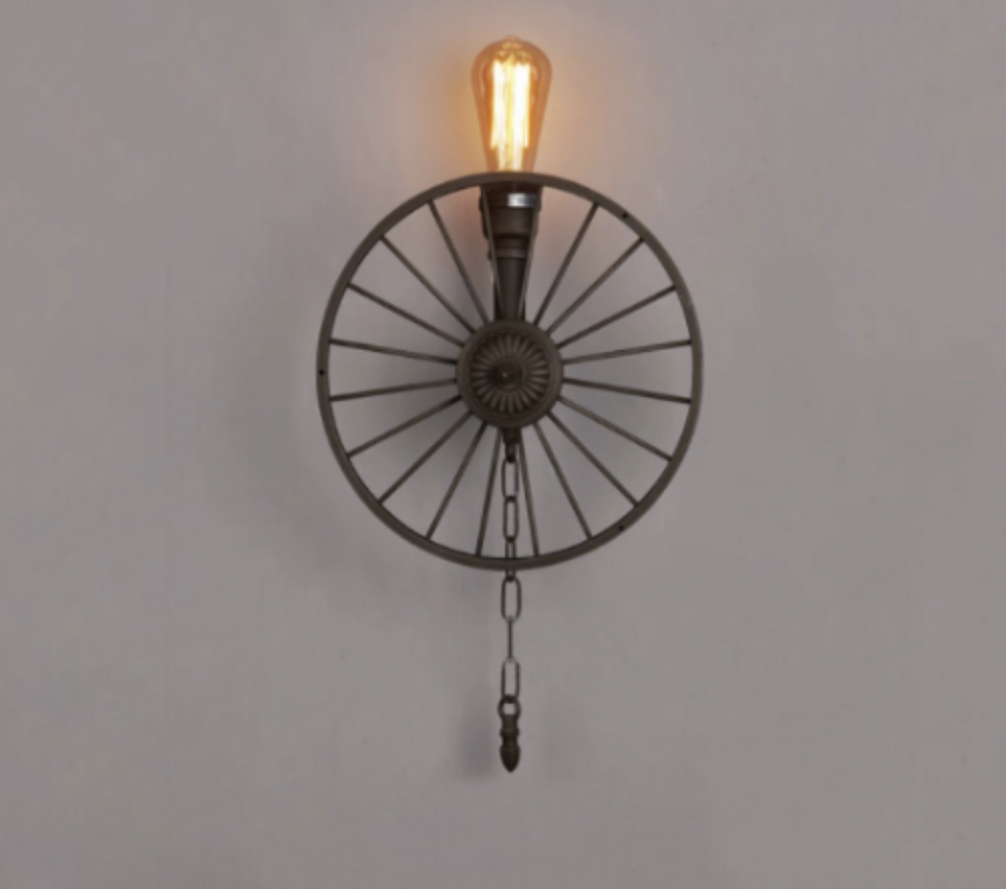 Iron retro wall light antique loft water pipe wall sconce restaurant 